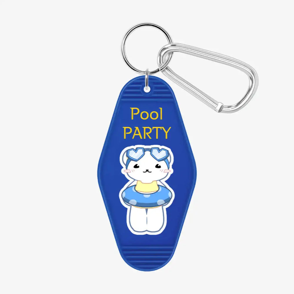 Hyunin Binni Sketchbook - Pool Party Carabiner Keyring - Marpple Shop - Keyring - Harumio