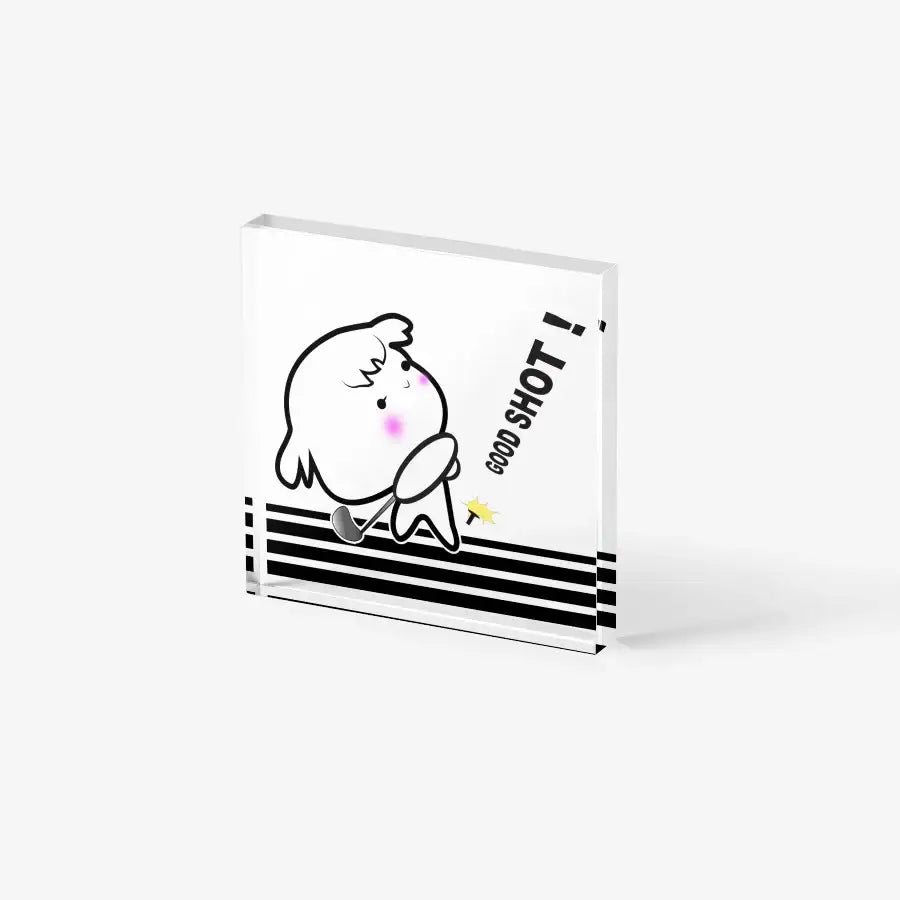 Kodanhan - Good Shot! Acrylic Block - Marpple Shop - Acrylic Block - Harumio
