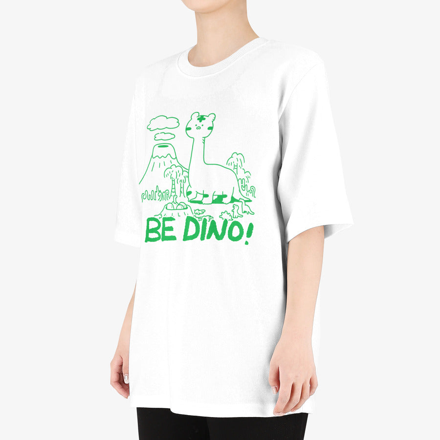 Timid Tiger Coco - BE DINO! Premium Cotton Adult T-shirt