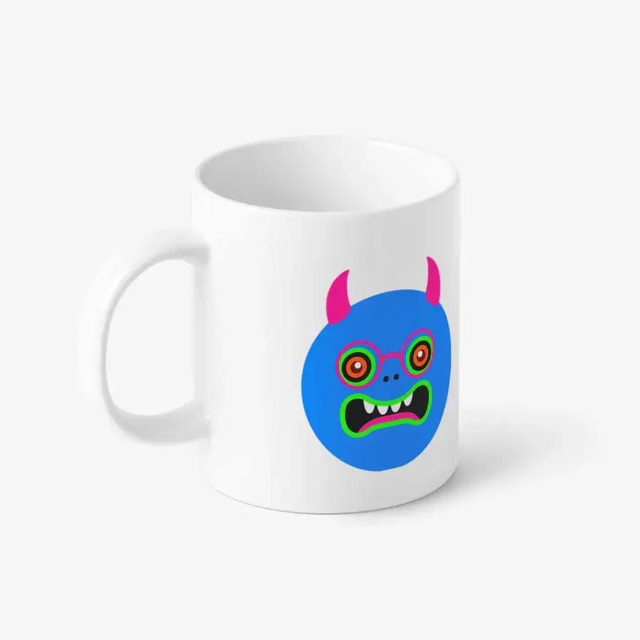 KimKim - Blue Monster White Mug - Marpple Shop - Mug - Harumio