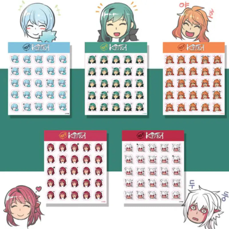 Kubera - Sticker Set - Webtoon Shop - Stickers - Harumio