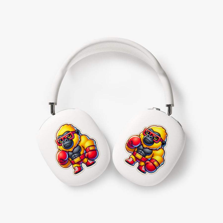 Crazy Design - Boxing Gorilla AirPod Max Matte Hard Case - Marpple Shop - AirPod Case - Harumio