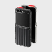 SLBS - Black Tag Flat Case Clear Phone Case (Galaxy Z Flip5) - SLBS - Home & Living, Accessories - Harumio