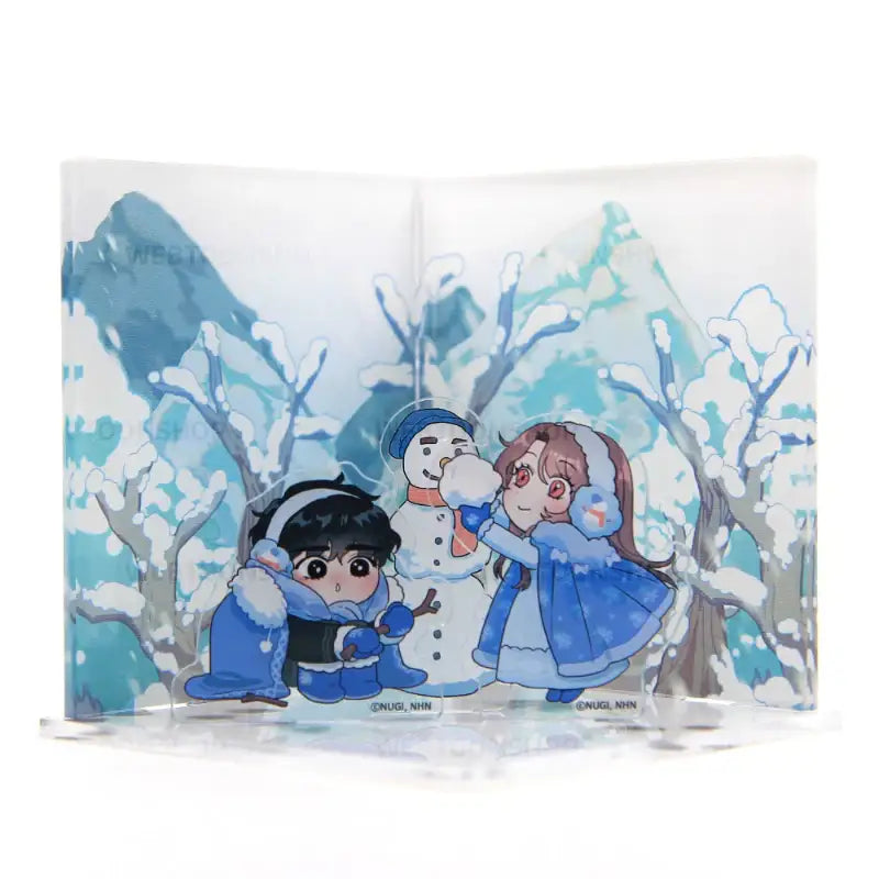 The Northern Duke Needs a Warm Hug - Diorama Acrylic Set - Webtoon Shop - Acrylic Stand - Harumio