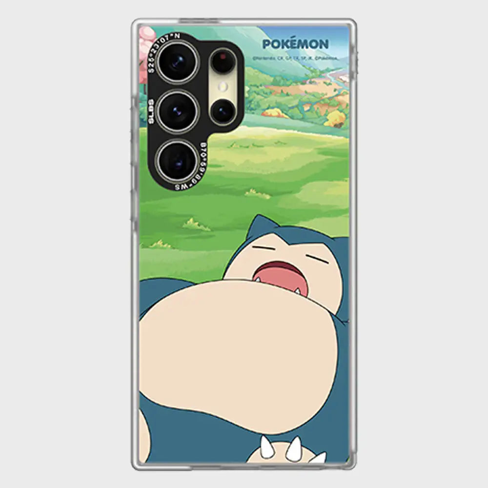 SLBS - Pokemon Snorlax Impression Case (Galaxy S24 Series) - SLBS - Home & Living, Accessories - Harumio