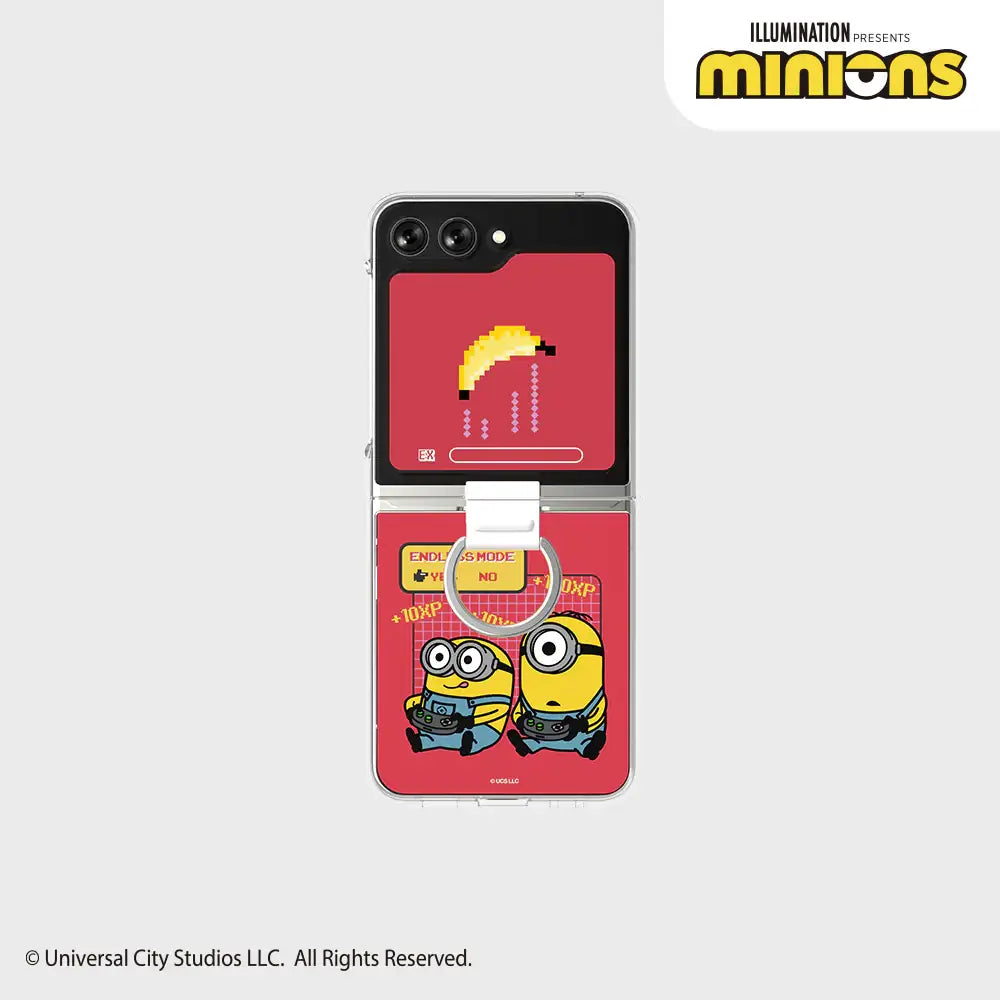 SLBS - Minions Game Duo Ring Suit Case (Galaxy Z Flip5) - SLBS - Home & Living, Accessories - Harumio