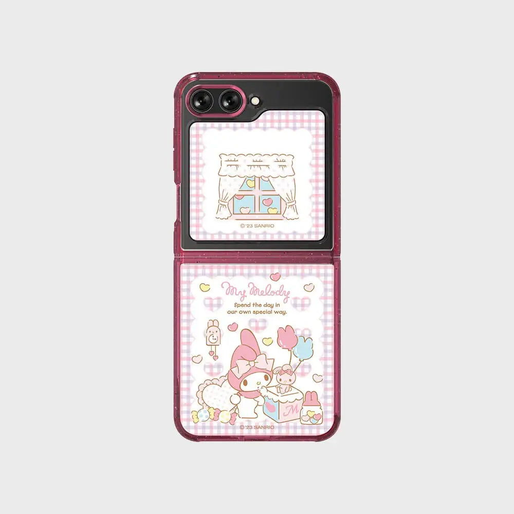 SLBS - My Melody Suit Phone Case (Galaxy Z Flip5) - SLBS - Home & Living, Accessories - Harumio