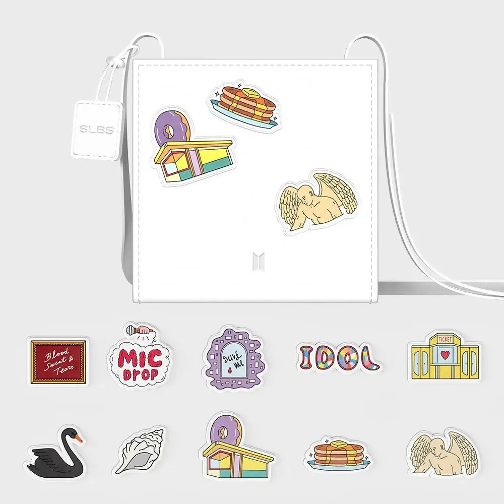 SLBS - BTS NFC Pouch with Wappen (10 types) - SLBS - Home & Living, Accessories - Harumio