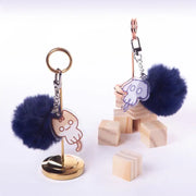 The Owner of the Earth is a Cat - Double-sided Acrylic Pom-Pom Keyring - D&C WEBTOON Biz - Keyring - Harumio