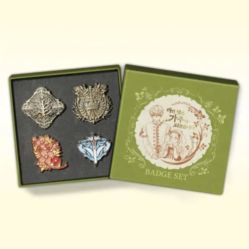 I Shall Master This Family - Metal Badge Set - D&C WEBTOON Biz - Metal Badges - Harumio