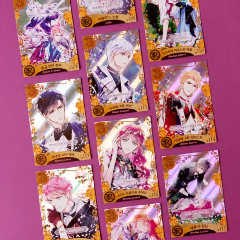 Villains Are Destined to Die - Collectible Card Vol.3 - D&C WEBTOON Biz - Cards - Harumio