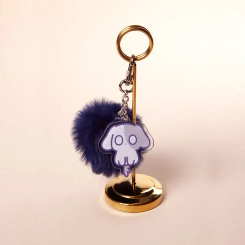 The Owner of the Earth is a Cat - Double-sided Acrylic Pom-Pom Keyring - D&C WEBTOON Biz - Keyring - Harumio