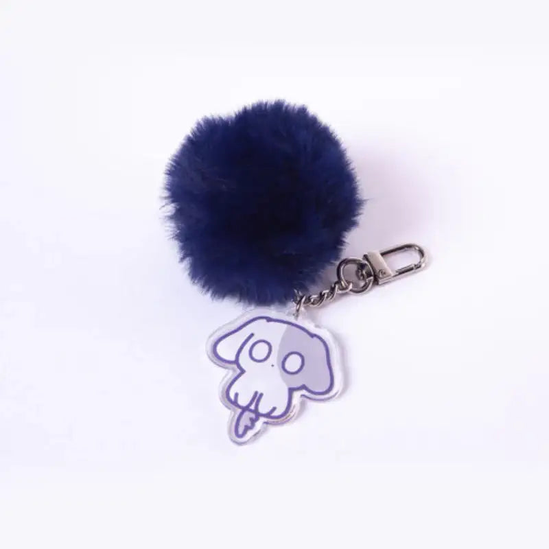 The Owner of the Earth is a Cat - Double-sided Acrylic Pom-Pom Keyring - D&C WEBTOON Biz - Keyring - Harumio