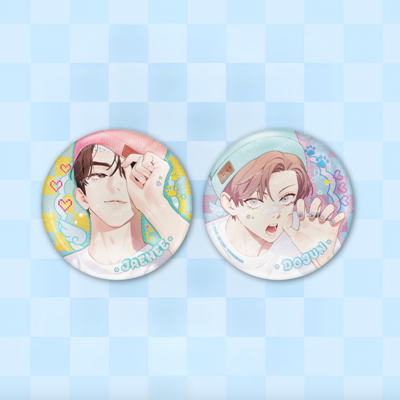 4-Week Lover: Berry-POP! Universe - Hologram Can Badge Set