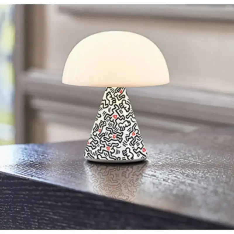 LEXON x Keith Haring - Mina M LED Mood Light Mushroom Lamp LH64KH - LEXON - Lamp - Harumio