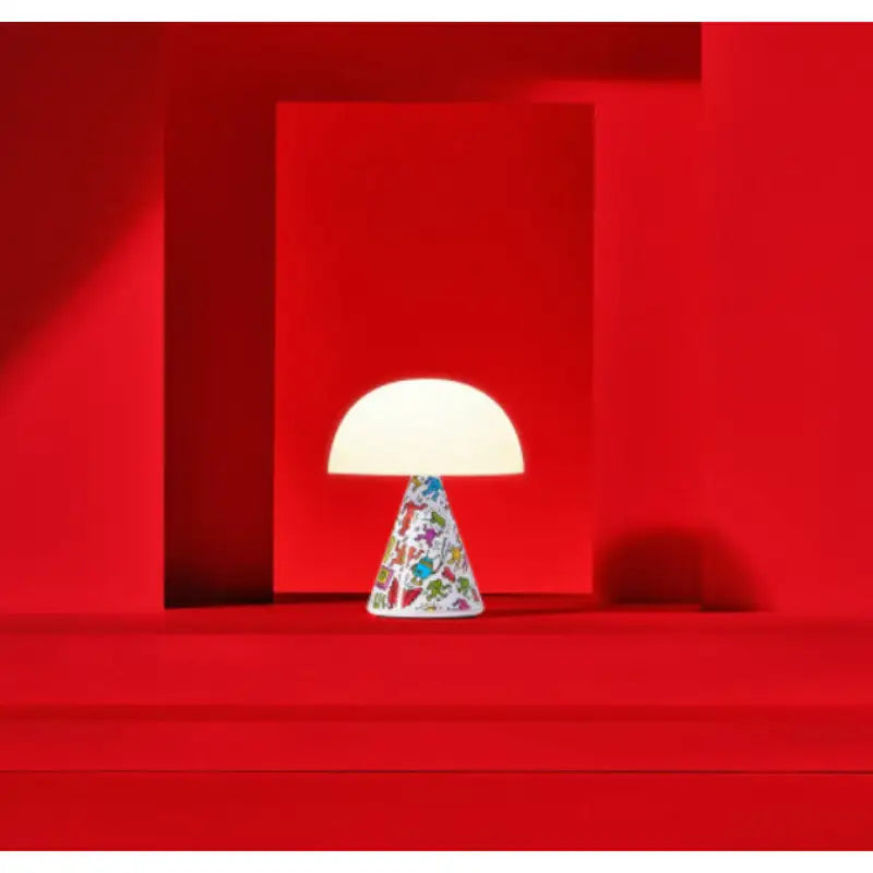 LEXON x Keith Haring - Mina M LED Mood Light Mushroom Lamp LH64KH - LEXON - Lamp - Harumio
