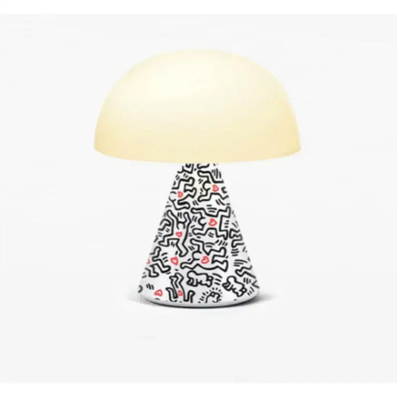 LEXON x Keith Haring - Mina M LED Mood Light Mushroom Lamp LH64KH - LEXON - Lamp - Harumio