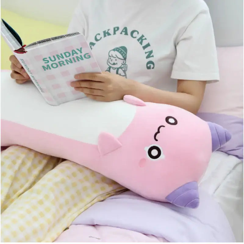 NARA HOME DECO X Maple Story - 3D Body Pillow Pink Bean - NARA HOME DECO - Body Pillow - Harumio