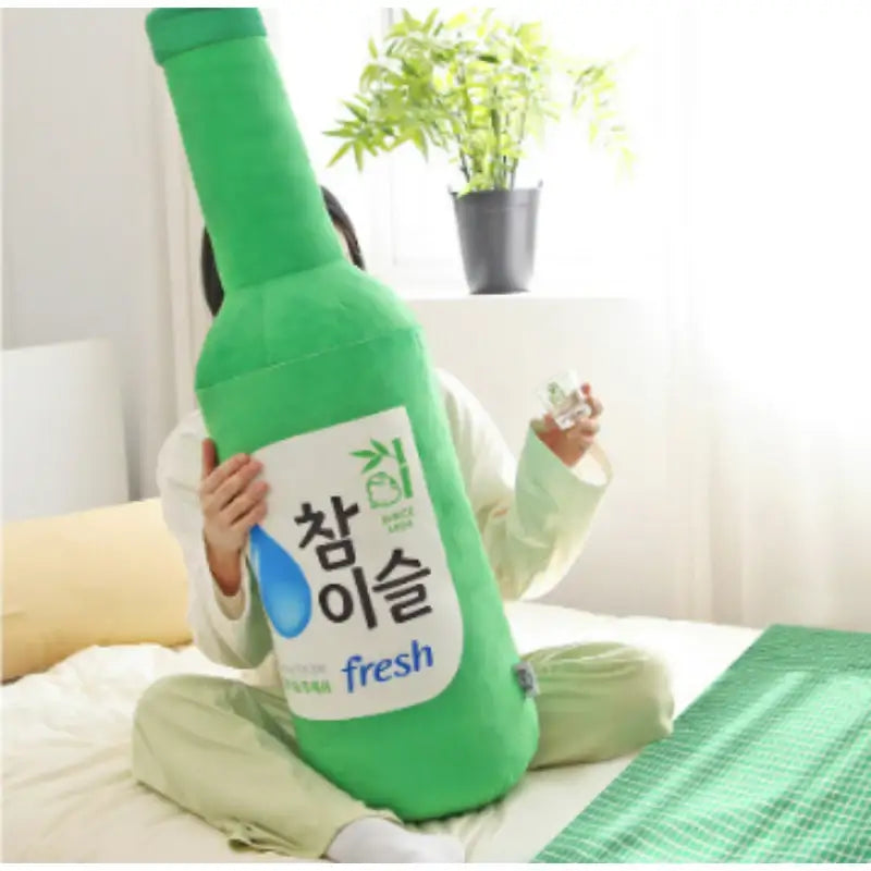 NARA HOME DECO x Chamisul - Soju Bottle Body Pillow - Nara Home Deco - Body Pillow - Harumio