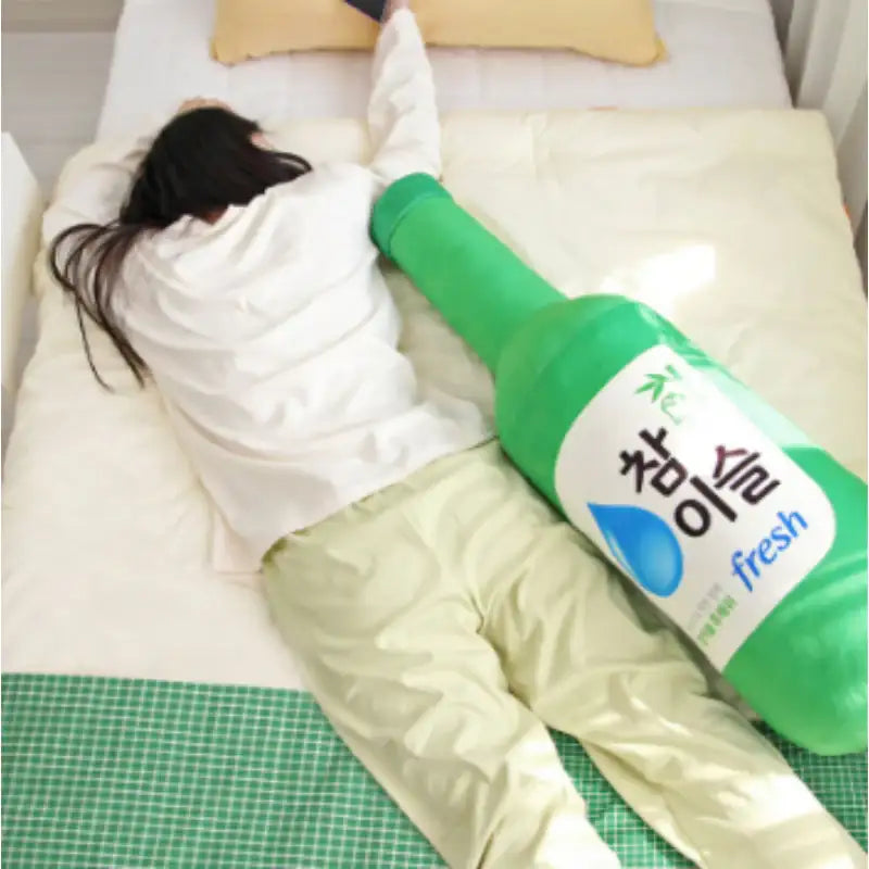 NARA HOME DECO x Chamisul - Soju Bottle Body Pillow - Nara Home Deco - Body Pillow - Harumio