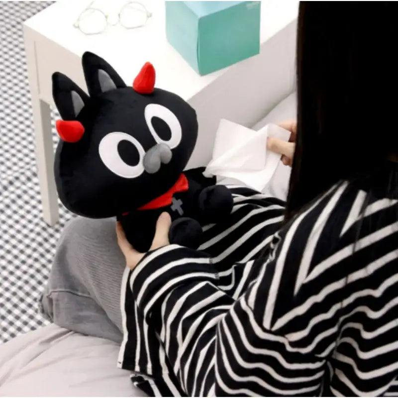 NARA HOME DECO x My Demon - Sitting Doll Meo - Nara Home Deco - Plush Doll - Harumio