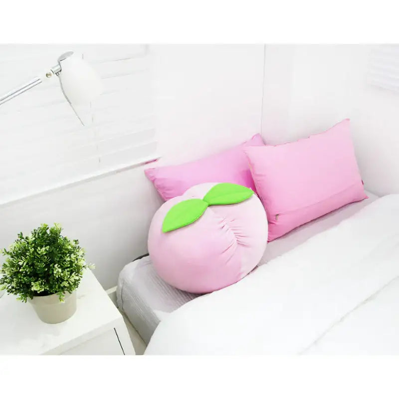NARA HOME DECO x COZYN - Peach Cushion - Nara Home Deco - Plush - Harumio