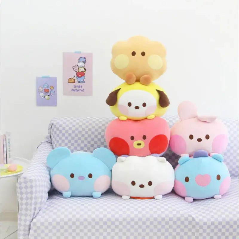 NARA HOME DECO x BT21 - Minini Round Cushion - NARA HOME DECO - Home & Living - Harumio