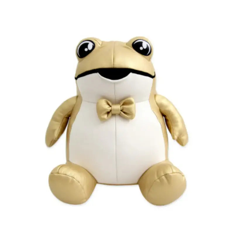 NARA HOME DECO x Hite Jinro - Gold Toad Sitting Doll - Nara Home Deco - Plush Doll - Harumio
