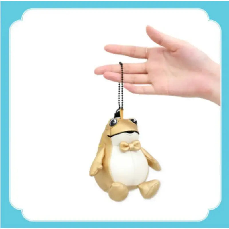 NARA HOME DECO x Hite Jinro - Gold Toad Sitting Keyring - Nara Home Deco - Keyring - Harumio