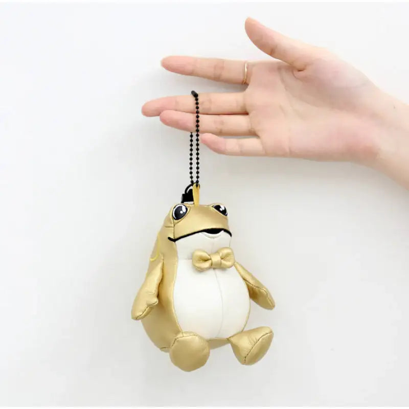 NARA HOME DECO x Hite Jinro - Gold Toad Sitting Keyring - Nara Home Deco - Keyring - Harumio