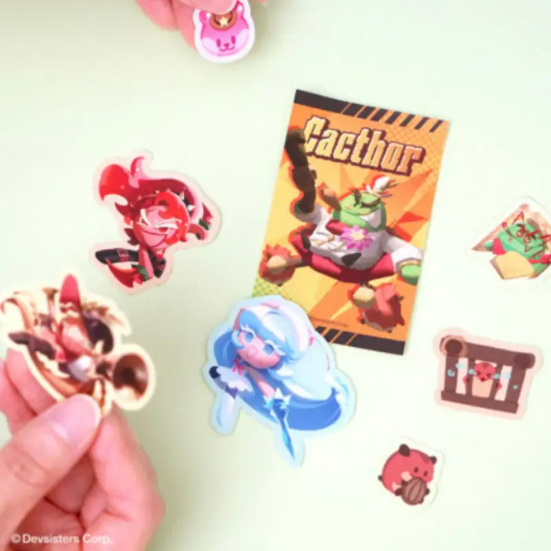 Cookie Run - Cookie Run: Tower of Adventure Mobile Deco Sticker - Cookie Run - Sticker - Harumio