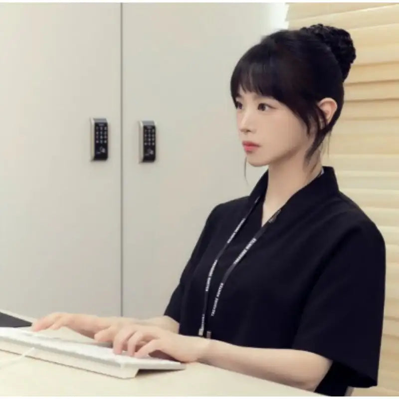 Sona x Leesle - Hanbok with Korean Letters - Wadiz - Clothing - Harumio
