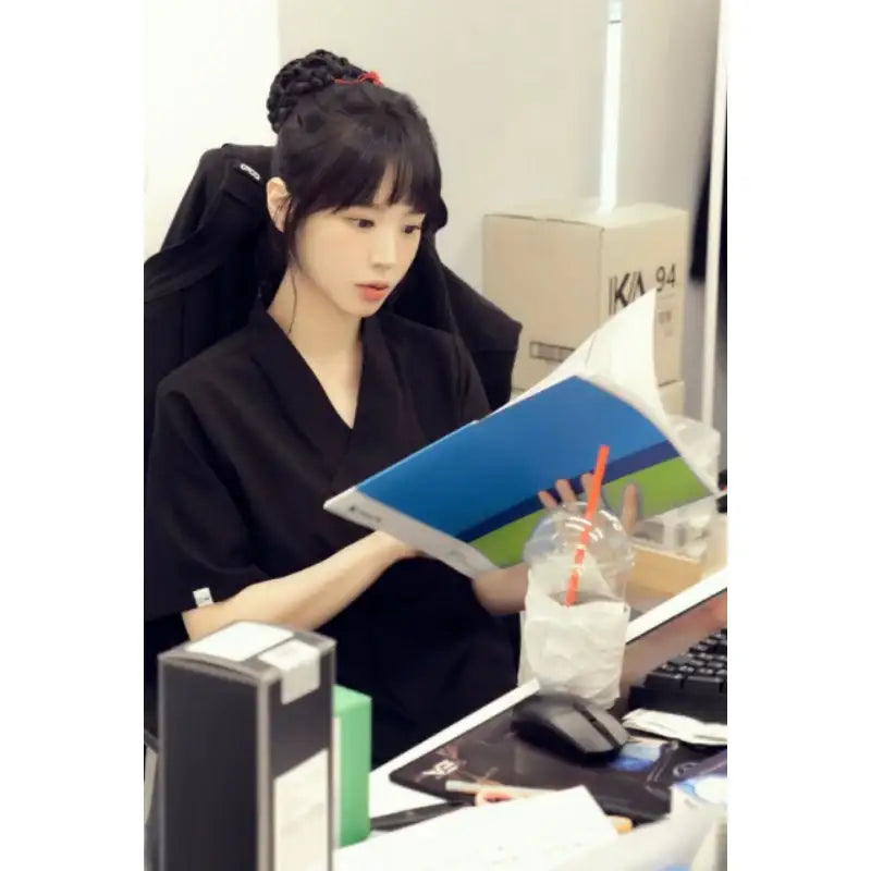 Sona x Leesle - Hanbok with Korean Letters - Wadiz - Clothing - Harumio