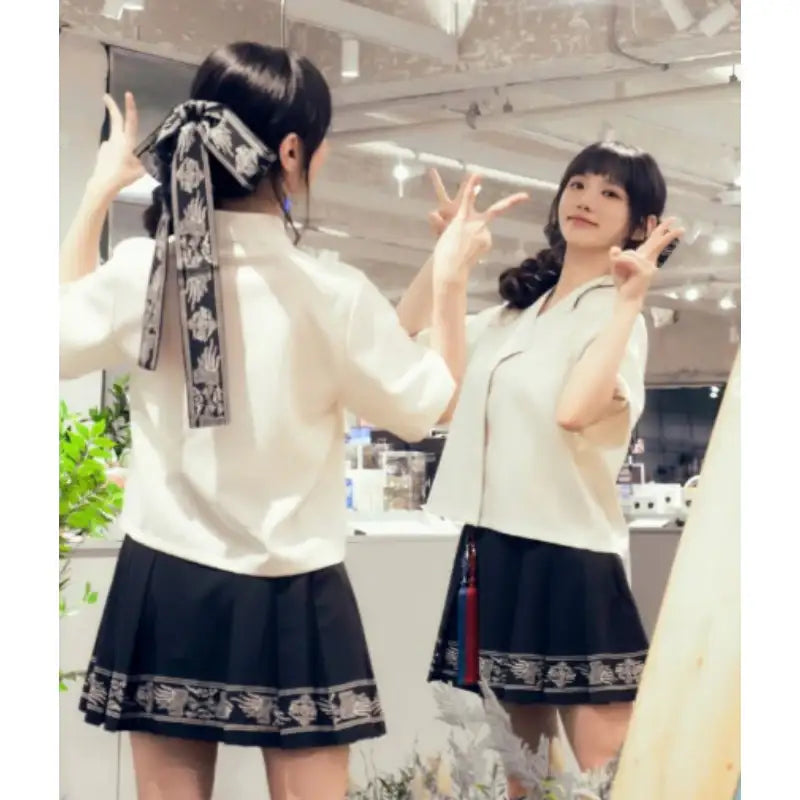 Sona x Leesle - Hanbok with Korean Letters - Wadiz - Clothing - Harumio
