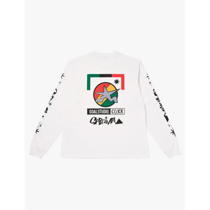 DJ CO.KR x GOALSTUDIO - Carnival Long Sleeve Tee - DJ CO.KR x GOALSTUDIO - Clothing - Harumio