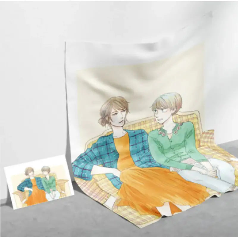 Journal With Witch X BeOn - Fabric Poster + Postcard Set - BeOn - Postcard - Harumio