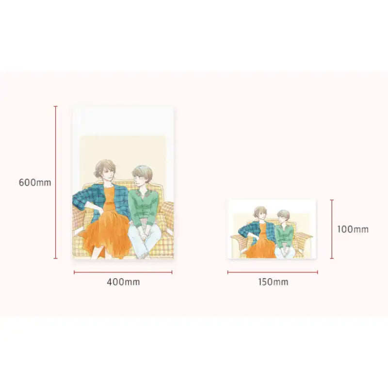 Journal With Witch X BeOn - Fabric Poster + Postcard Set - BeOn - Postcard - Harumio