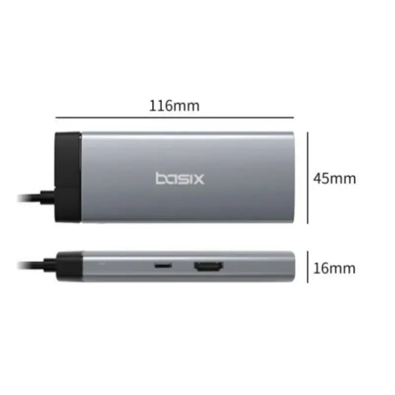 Wadiz x BASIX - 6-in-1 USB-C Multi Hub - Wadiz x BASIX - Home & Living, Accessories - Harumio