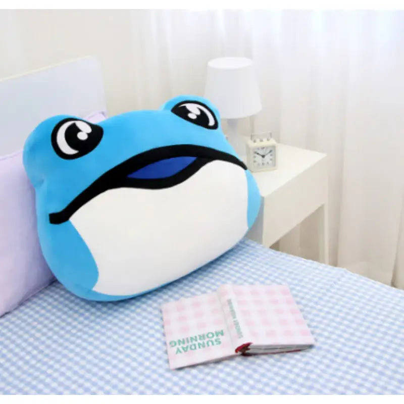 NARA HOME DECO x Hite Jinro - Jinro Toad Big Face Cushion - Nara Home Deco - Plush - Harumio