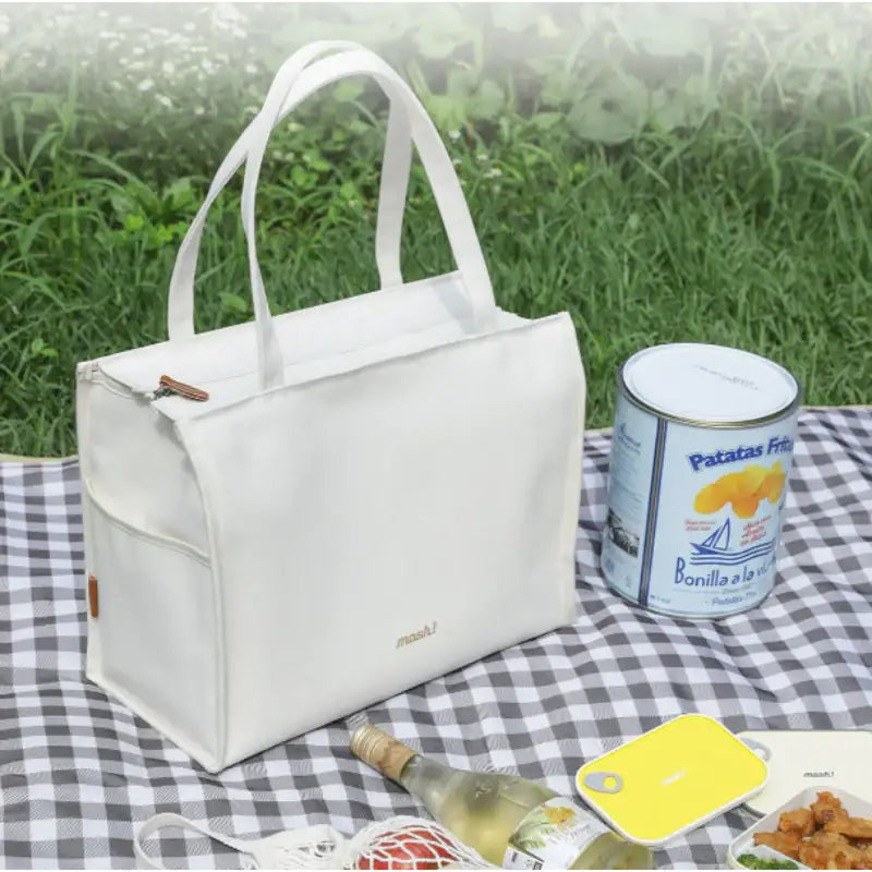 Wadiz x mosh! - Canvas Daily Cooler Bag - Wadiz x mosh! - Bag - Harumio