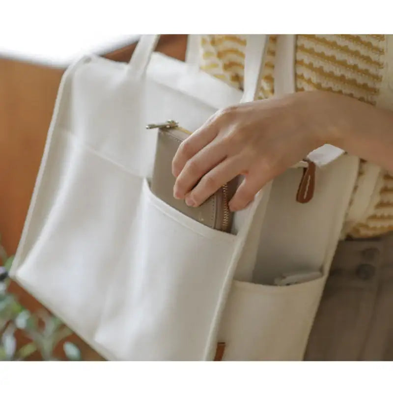 Wadiz x mosh! - Canvas Daily Cooler Bag - Wadiz x mosh! - Bag - Harumio