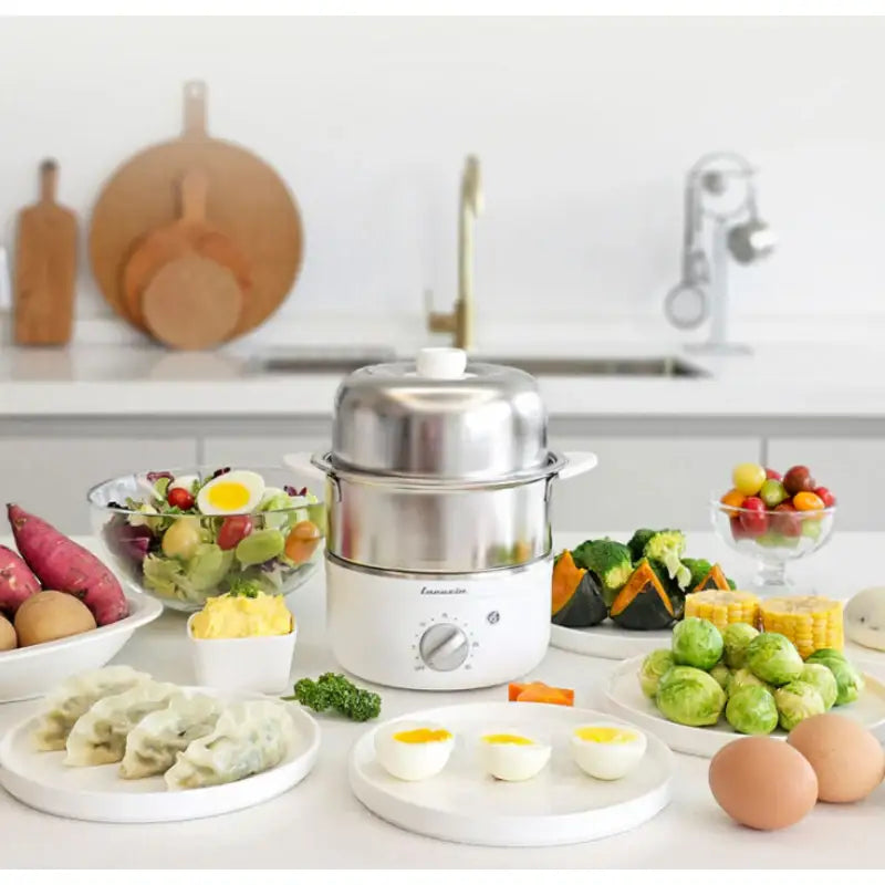 Wadiz x LACUZIN - Full Stainless Steel Food Steam Cooker - Wadiz x LACUZIN - Steamer - Harumio