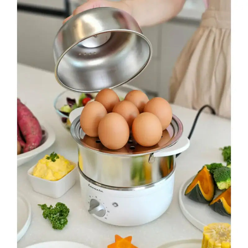 Wadiz x LACUZIN - Full Stainless Steel Food Steam Cooker - Wadiz x LACUZIN - Steamer - Harumio