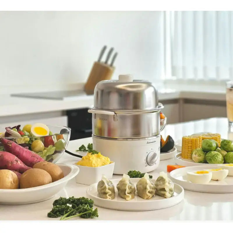 Wadiz x LACUZIN - Full Stainless Steel Food Steam Cooker - Wadiz x LACUZIN - Steamer - Harumio