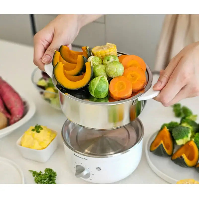 Wadiz x LACUZIN - Full Stainless Steel Food Steam Cooker - Wadiz x LACUZIN - Steamer - Harumio