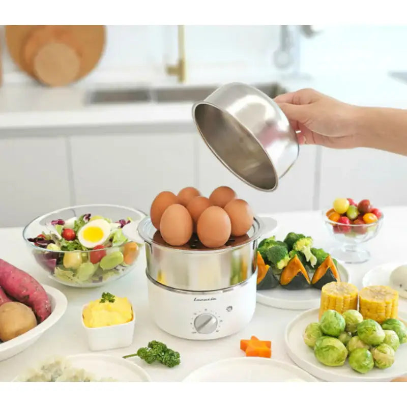 Wadiz x LACUZIN - Full Stainless Steel Food Steam Cooker - Wadiz x LACUZIN - Steamer - Harumio