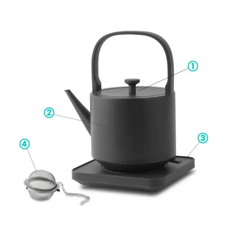 Wadiz x LACUZIN - Electric Oriental Tea Pot - Wadiz x LACUZIN - Tea Pot - Harumio