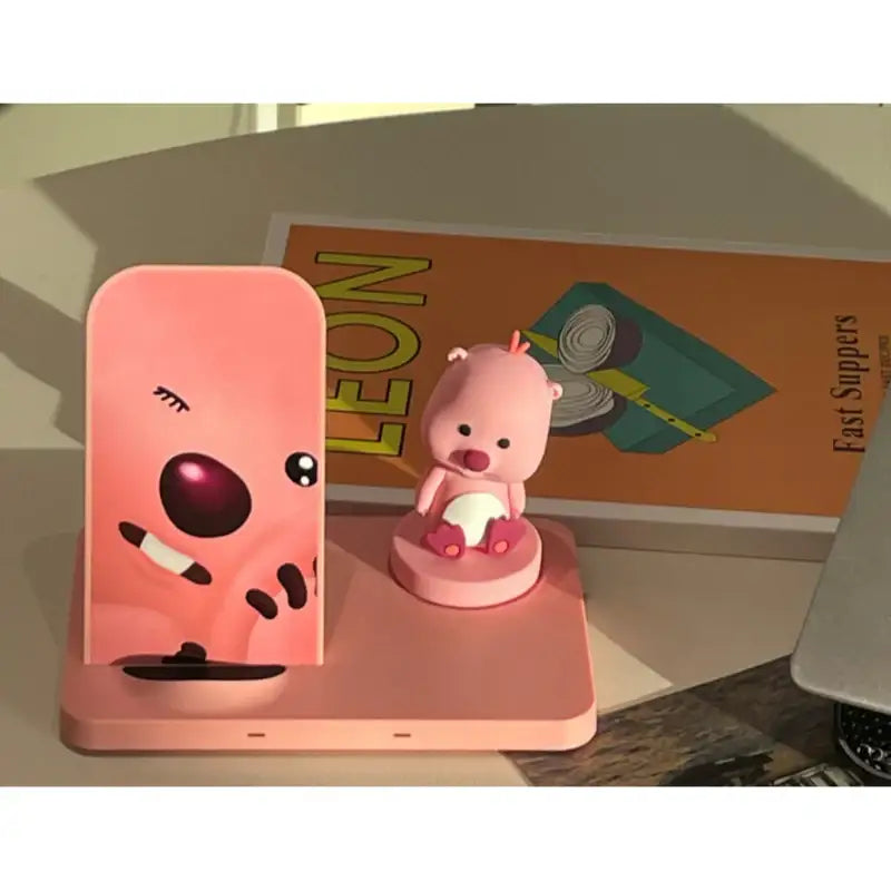 Wadiz x Zanmang Loopy - Dual High-Speed Wireless Charging Stand - Wadiz x Zanmang Loopy - Charging Stand - Harumio