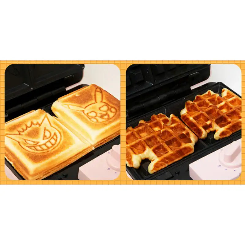 Wadiz x Pokemon - Sandwich and Waffle Maker - Wadiz x Pokemon - Sandwich Maker - Harumio