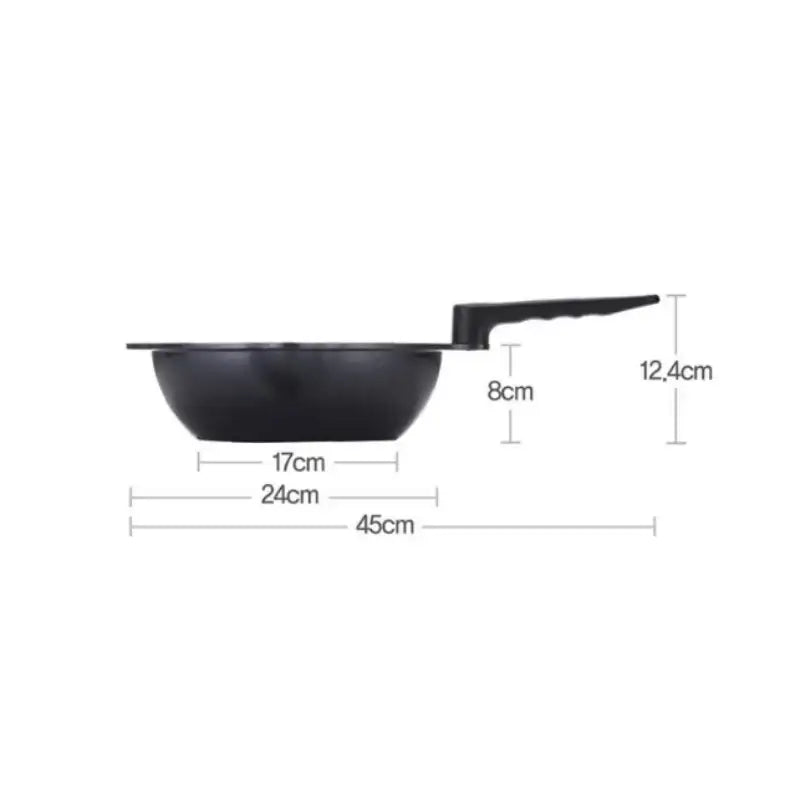 Wadiz x PungNyeon - Ceramic Speed Cook IH Wide Wok - Wadiz x PungNyeon - Wok Pan - Harumio